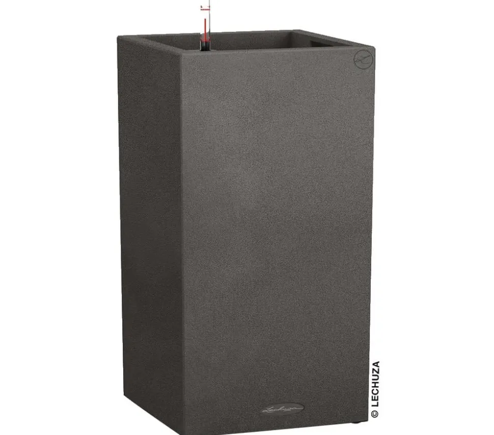 LECHUZA® Kunststoff-Topf Canto Stone, quadratisch