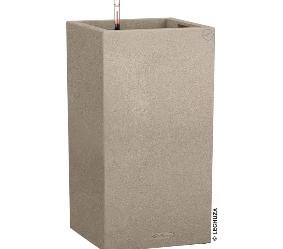 LECHUZA® Kunststoff-Topf Canto Stone, quadratisch
