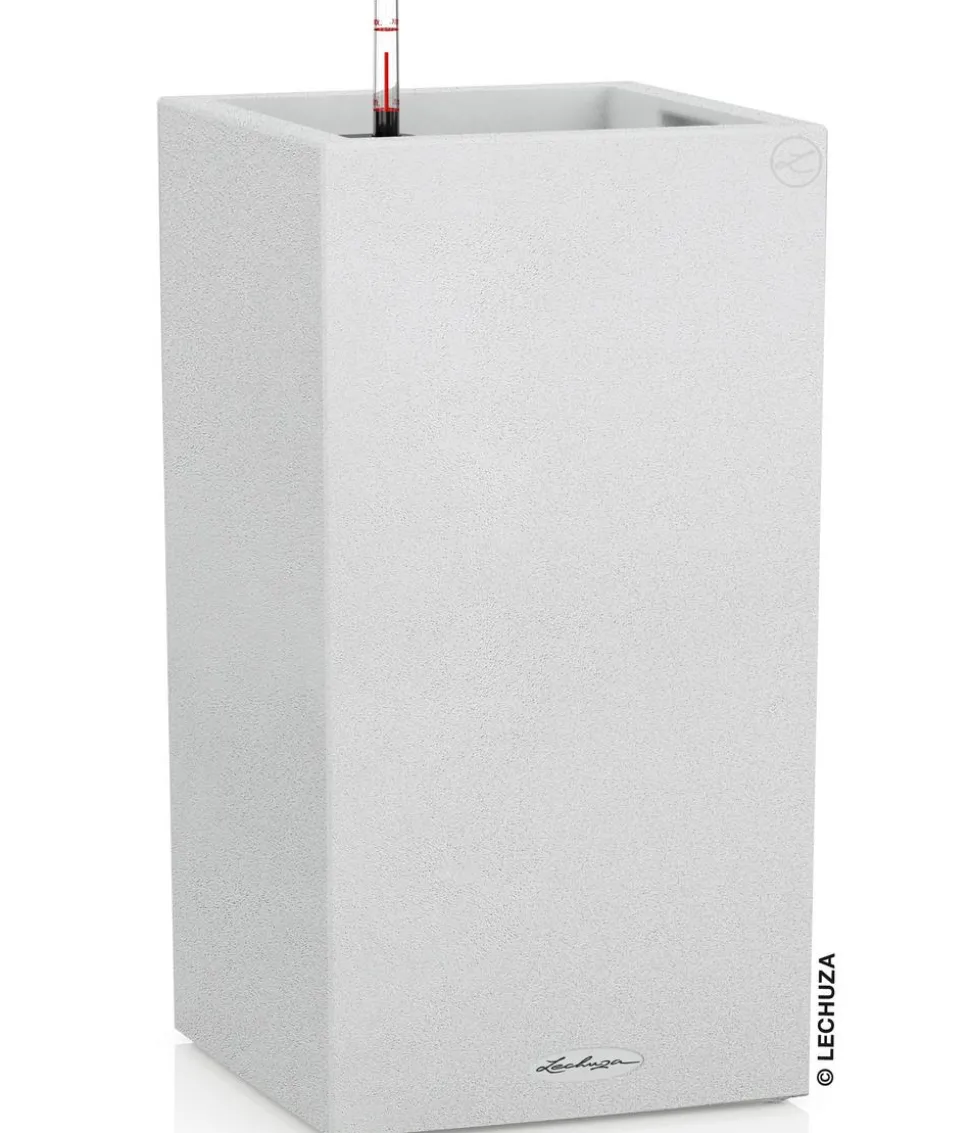 LECHUZA® Kunststoff-Topf Canto Stone, quadratisch