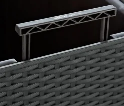 LECHUZA® Kunststoff-Topf Cube Cottage, quadratisch