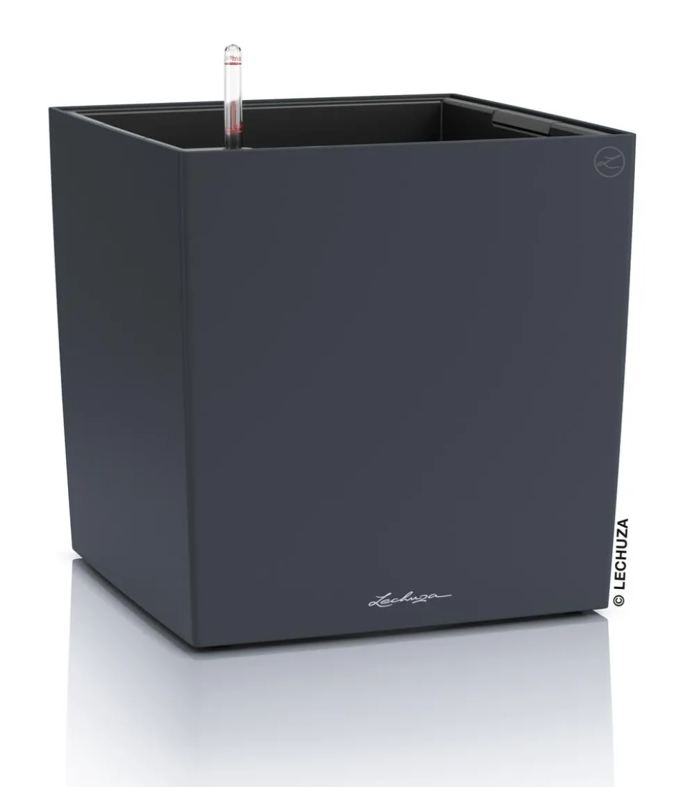 LECHUZA® Kunststoff-Topf Cube, rechteckig