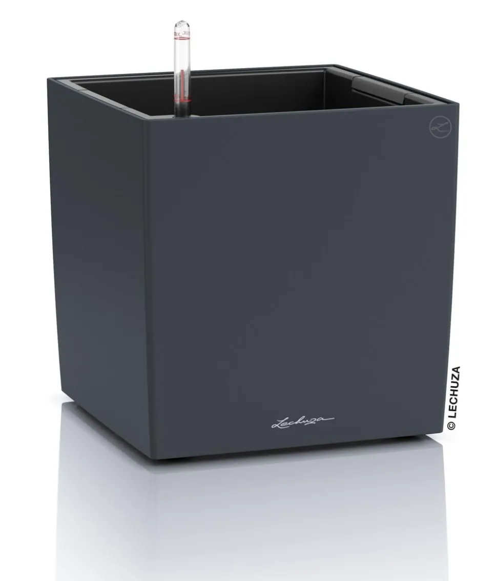 LECHUZA® Kunststoff-Topf Cube, rechteckig
