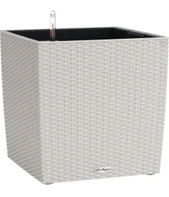 LECHUZA® Kunststoff-Topf Cube Cottage, quadratisch