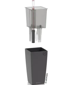 LECHUZA® MAXI/MINI-CUBI, All-in-One-Set, matt