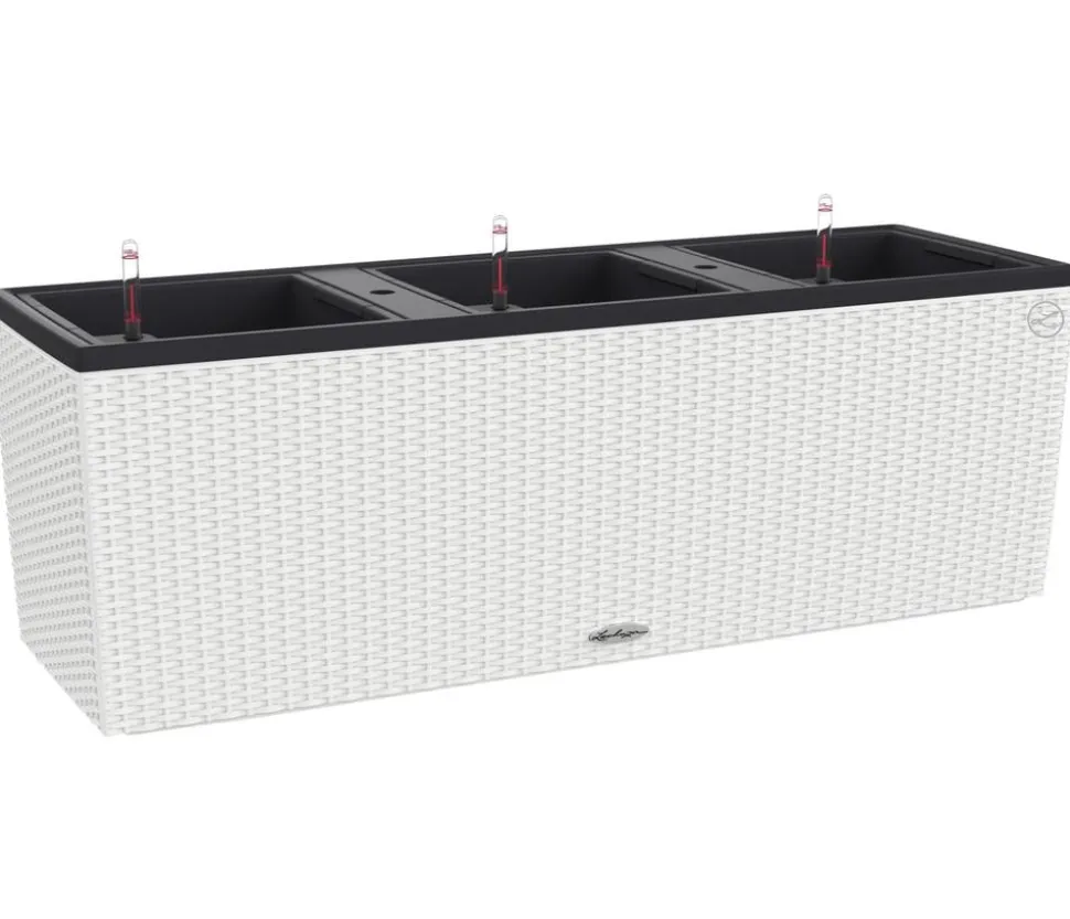 LECHUZA® Polyrattan-Kasten Trio Cottage, rechteckig