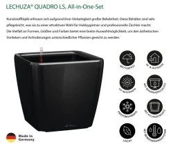 LECHUZA® QUADRO LS, All-in-One-Set