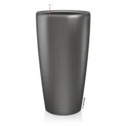 LECHUZA® Rondo hochglanz All-in-One-Set anthrazit metallic, 15743