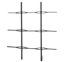 LECHUZA® Trio Cottage Rankgitter, schwarz, ca. B113/H170 cm
