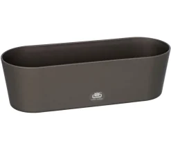 LENI Kunststoff-Jardiniere Flori, oval, ca. B36/H11/T14 cm