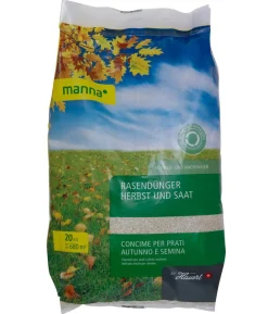 Manna Rasendünger Herbst und Saat, 20 kg