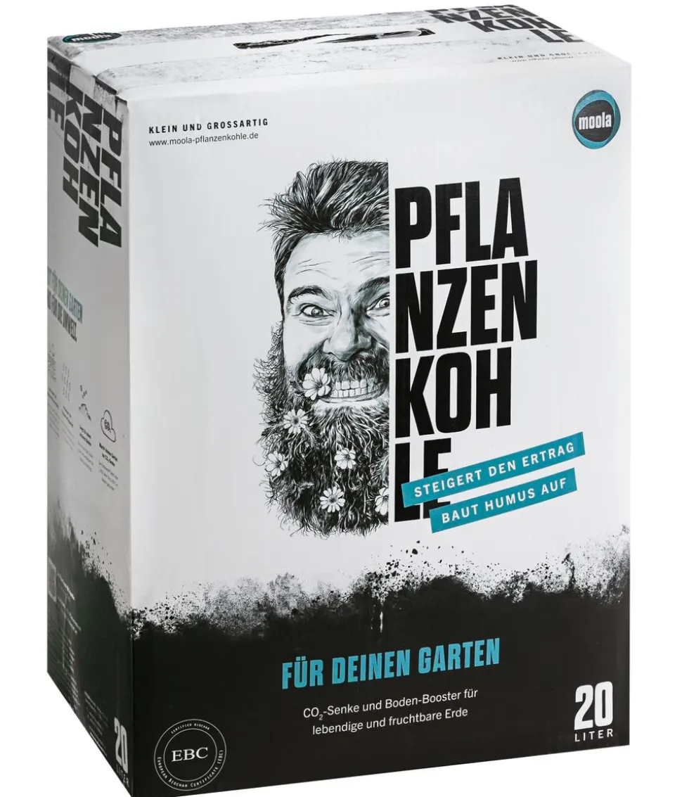 Moola Pflanzenkohle