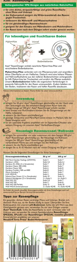 Neudorff Azet® Rasendünger