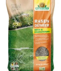 Neudorff Rasendünger Moos- und Unkrautstopp, 10 kg