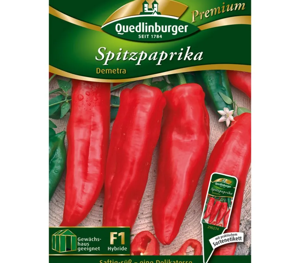 Quedlinbruger Spitzpaprika 'Demetra'