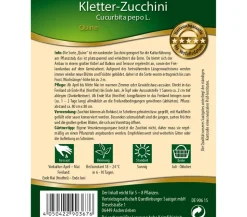 Quedlinburger Samen Kletter-Zucchini 'Quine'