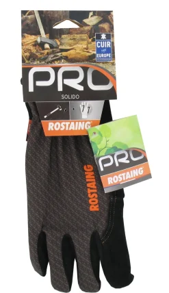 Rostaing Pro Gartenhandschuh Solido, Kalbsleder