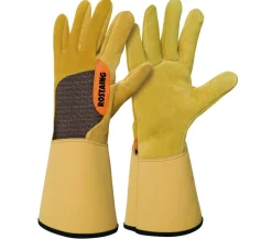 Rostaing Kalbsleder-Rosenhandschuh Roncier