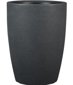 Scheurich Kunststoff-Pflanztopf Verona, rund, schwarz-granit