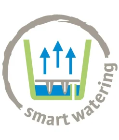 Scheurich Kunststoff-Topf Groove+, rund, ca. Ø28,5/H26 cm