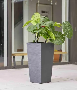 Siena Garden Kunststoff-Säule ECO Nizza, konisch, ca. B30/H57/T30 cm