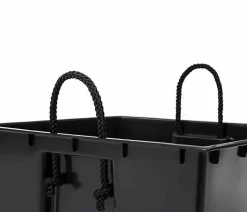 Siena Garden Kunststoff-Topf Biron, eckig, ca. B40/H41,5/T40 cm