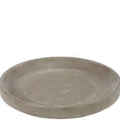 Spang Terrakotta-Untersetzer Umbra, rund, terrakotta