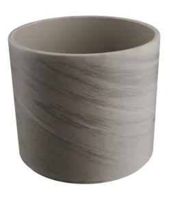 Spang Terrakotta-Pflanztopf Pillar, rund