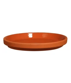 Spang Terrakotta-Untersetzer, rund, tonrot