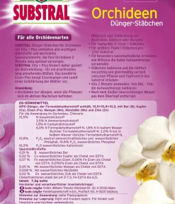 Substral® Orchideen Dünger-Stäbchen, 10 Stk.