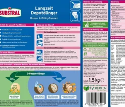 Substral® Langzeit-Depotdünger Rosen & Blühpflanzen, 1,5 kg