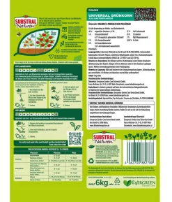 Substral® Naturen® Dünger Universal Grünkorn alle Gartenpflanzen, 6 kg