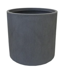Vasar Kunststoff-Topf City, rund, grau