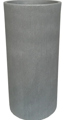 Vasar Kunststoff-Pflanztopf City, Ø33/H69 cm, grau