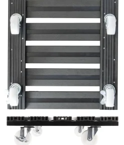 Wagner WPC-Pflanzenroller, anthrazit, ca. B38/H11/T38 cm