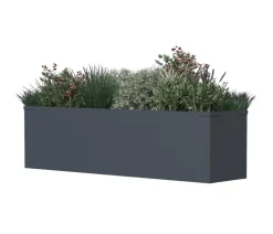 Westmann Metall-Pflanzkasten Talus, anthrazit